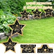 StSilkitty Graduation Yard Signs Outdoor Decorations for Party Corrugated Plastic Stake Signs Big Size Graduation Ceremony Photo High School College Doctorate Nursing Graduates